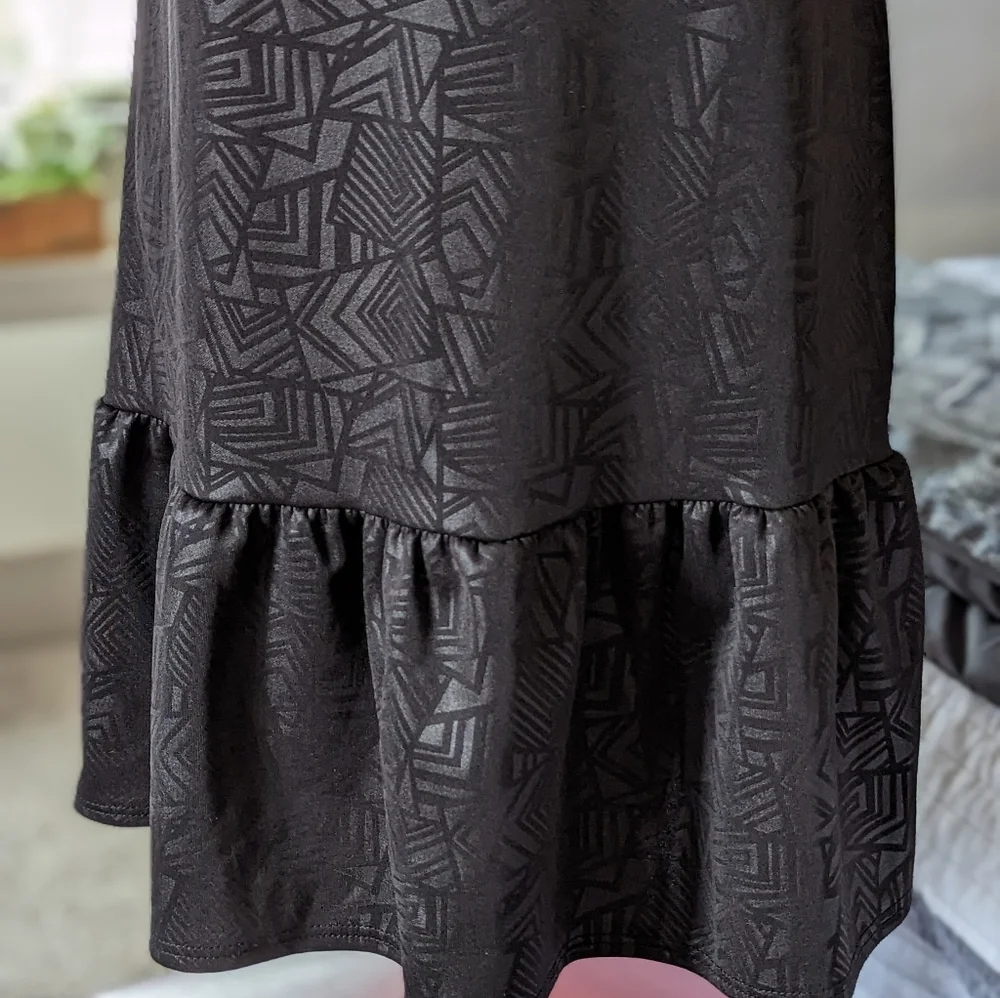 A- Line Drop Waist Tank Mini Dress - Picture 3 of 6